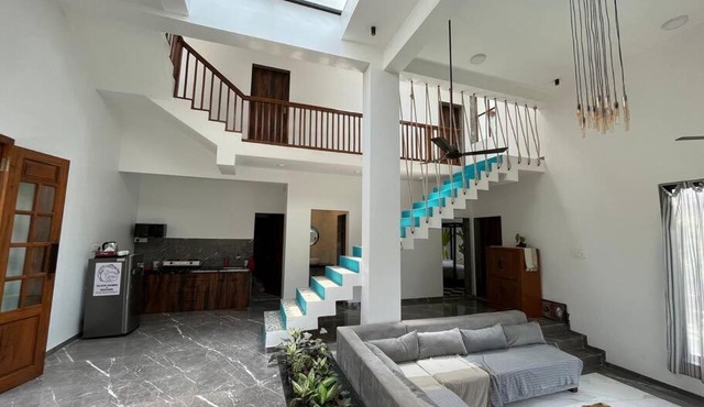Areca Palm Villa-Elixir Beach Farms -3bhk-Pool-bbq in Alībāg