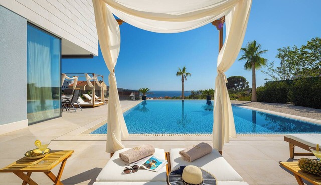 Astonishing villa Golden Lion in welcoming Primošten with spectacular view