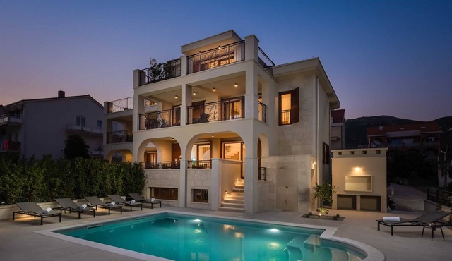 Beachfront Villa Armeria with Pool