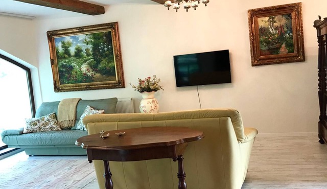 Beautiful fully furnished 2 Bdrm Villa with Pool, Snagov Bucharest Romania in Snagov