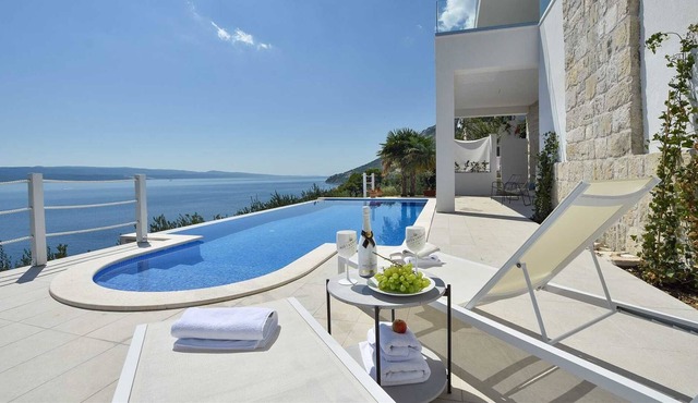 Beautiful villa with stunning view in Pisak in Pisak