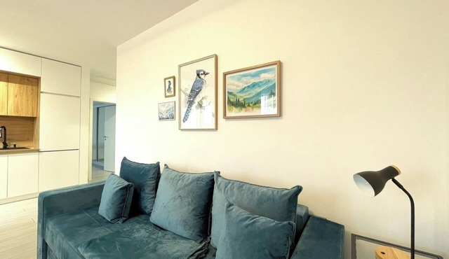 Blue Jay's Nest — AC and Stylish Terrace in Brașov