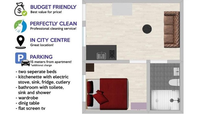 Budget Apartment LeLo Centar 5