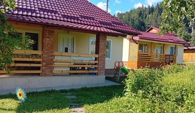 Cabanute pitoresti Poiana Largului in Poiana Teiului