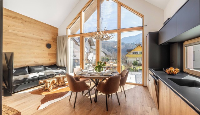Chalet Bela 1/2 – An elegant Alpine residence near Bled in Bohinjska Bela