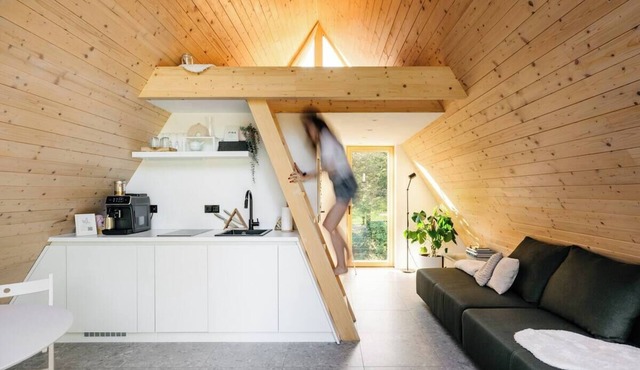 Charming A-Frame in the forest in Kranj