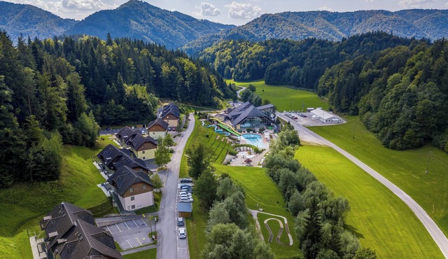 Charming apartment with a view of the Alps at the Snovik wellness center in Kamnik