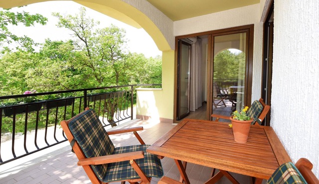 Charming one bedroom apartment near Porec with balcony