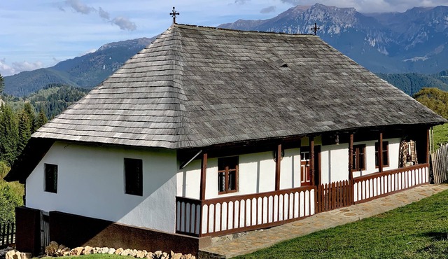 Charming traditional house in a pristine location in Fundata