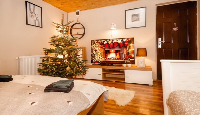 Christmas house near Bucharest, perfect fit for your family! in Potlogi