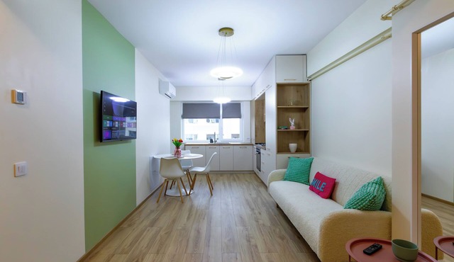 Cozy & Modern Apartment Near Arena Mall, Free Parking, Wi-Fi ,Ac. in Bacau