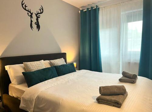 Deer House - Fireplace 1BR near Sinaia Plaza in Poiana Tapului