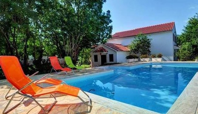 Family friendly house with a swimming pool Bisko, Zagora (K-18181)