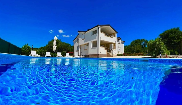Family Villa Jelena for 12 + 2 guests with pool