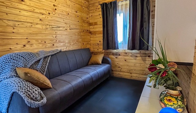 Featuring mountain views, this lodge features a garden, grill, WiFi and parking. in Mehadia