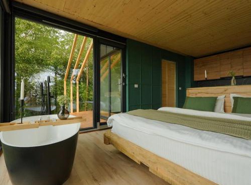 ForestView 1- Romantic Cabin for 2 in Daesti