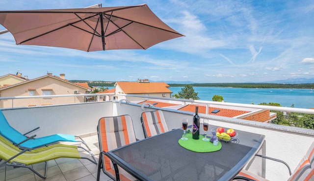 Holiday apartment mit Meerblick
