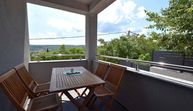 Holiday apartment with outdoor pool