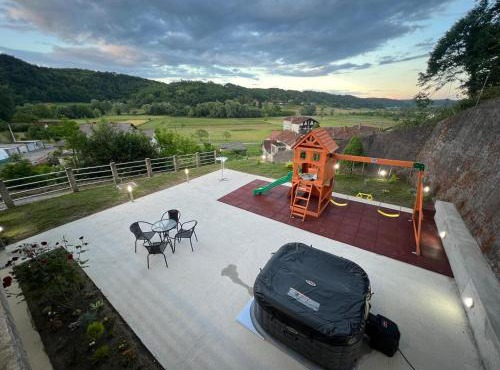 Holiday Home Ana with Sauna, Jacuzzi & Playground