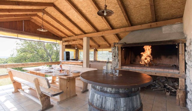 Holiday home with pool