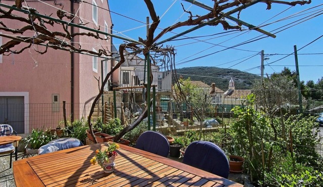 Holiday house ADRIENNE with sea view 100m from the beach