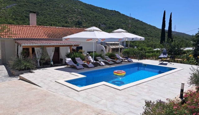 Holiday house Daisy with heated pool,villa only for you.