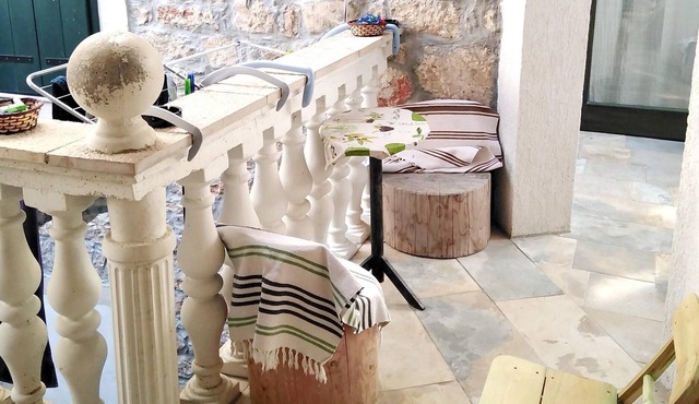Homerez - 60m from the beach! Studio for 4 people. with terrace in Betina