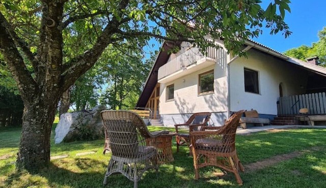 House at the edge of the forest Gacka in Sinac
