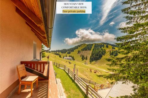Koča na Krvavcu in Cerklje na Gorenjskem