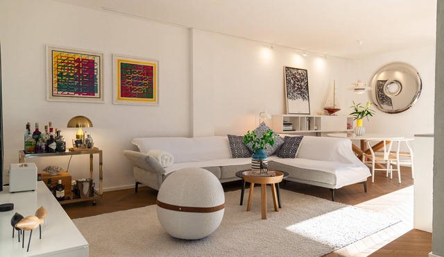 Luxury and modern designed holiday apartment by the beach, in the city center. in Koper