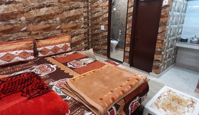 Luxury flat in foreigner areof lajpat nagar with fully equipped kitch in New Delhi