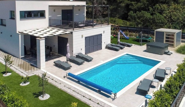 Luxury Holiday Villa Olive Tree with swimming pool and magnificent sea view! in Orebic