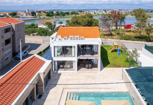 Luxury Villa Salt & Stone with spa area in Nin in Nin