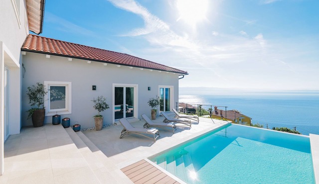 Luxury Villa with private pool and sea view