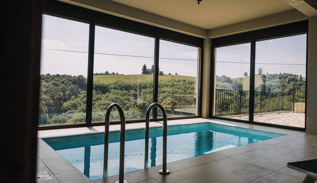 Luxury wellness retreat with indoor pool and sauna in Međimurje
