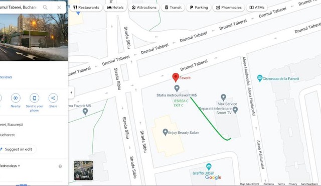MetrouFavoritGarsoniera in Bucureşti