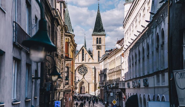 Modern 2BDR apartment-CATHEDRAL VIEW-BEST LOCATION in Sarajevo