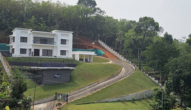 Modern, brand new and mountain view home away from your home! in Kodenchery