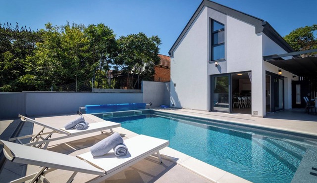 Modern villa with pool near Ivanščica and Varaždin