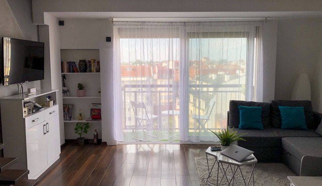 New and modern duplex apartment in Belgrade in Stari Grad