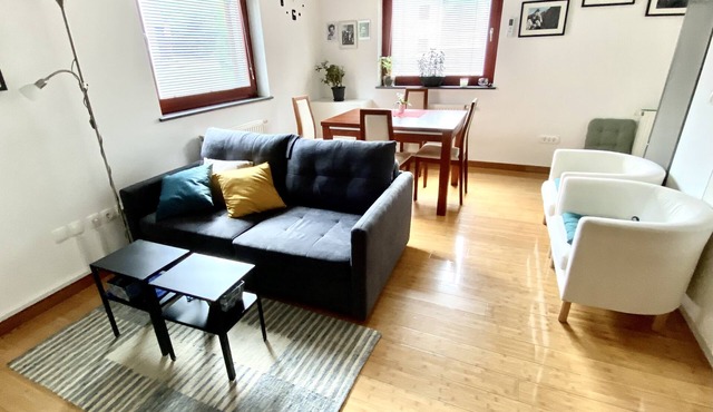 Nice apartment with terrace and garden view in Radovljica
