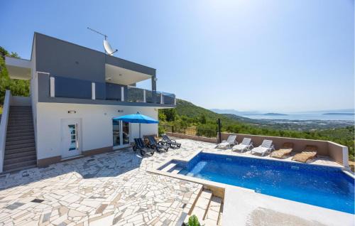 Nice Home In Prgomet With Indoor Swimming Pool