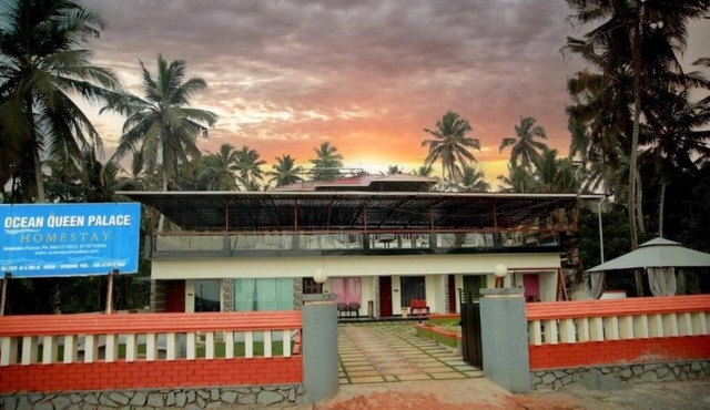 Ocean Queen Palace Poovar – Double Room with Tranquil Garden Views in Poovar