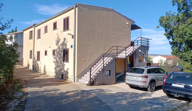 One bedroom apartment with terrace and sea view Rovanjska, Paklenica (A-23758-a)