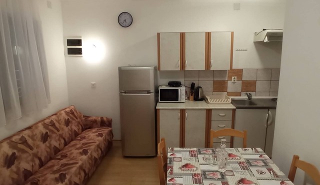 One bedroom apartment with terrace and sea view Rovanjska, Paklenica (A-23758-b)