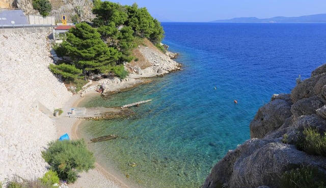 One bedroom apartment with terrace and sea view Lokva Rogoznica, Omiš (A-4819-b)