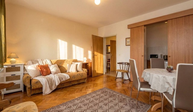 One-bedroom apartment Casa Vidasca 104 with the pool and private balcony