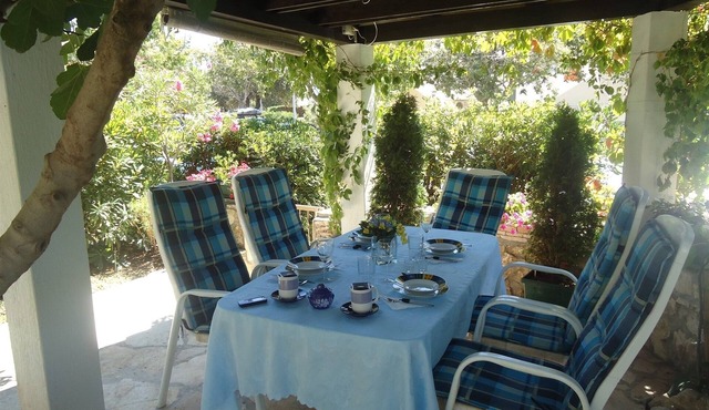 One bedroom apartment with terrace and sea view Gajac, Pag (A-25352-a)