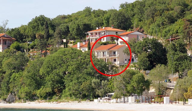 One bedroom apartment near beach Medveja, Opatija (A-3430-c)