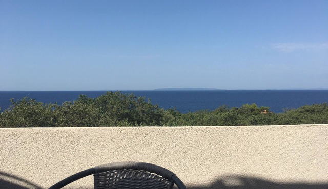 One bedroom apartment with terrace and sea view Potočnica, Pag (A-4096-d)